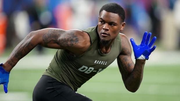 Isaiah Johnson Combine